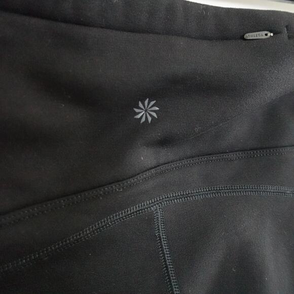Athleta Altitude Tight 3X Polartec Power Stretch Black Legging Winter Activewear - Picture 6 of 8
